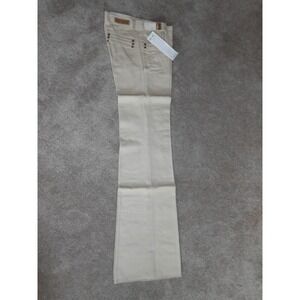 70's Authentic Vintage Brittania Denim‎ Khaki Tan Jeans Pants Womens 29" waist!